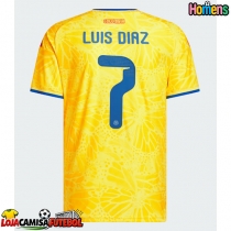 Camisa de Futebol Colômbia Luis Diaz #7 Equipamento Principal Mundo 2026 Manga Curta